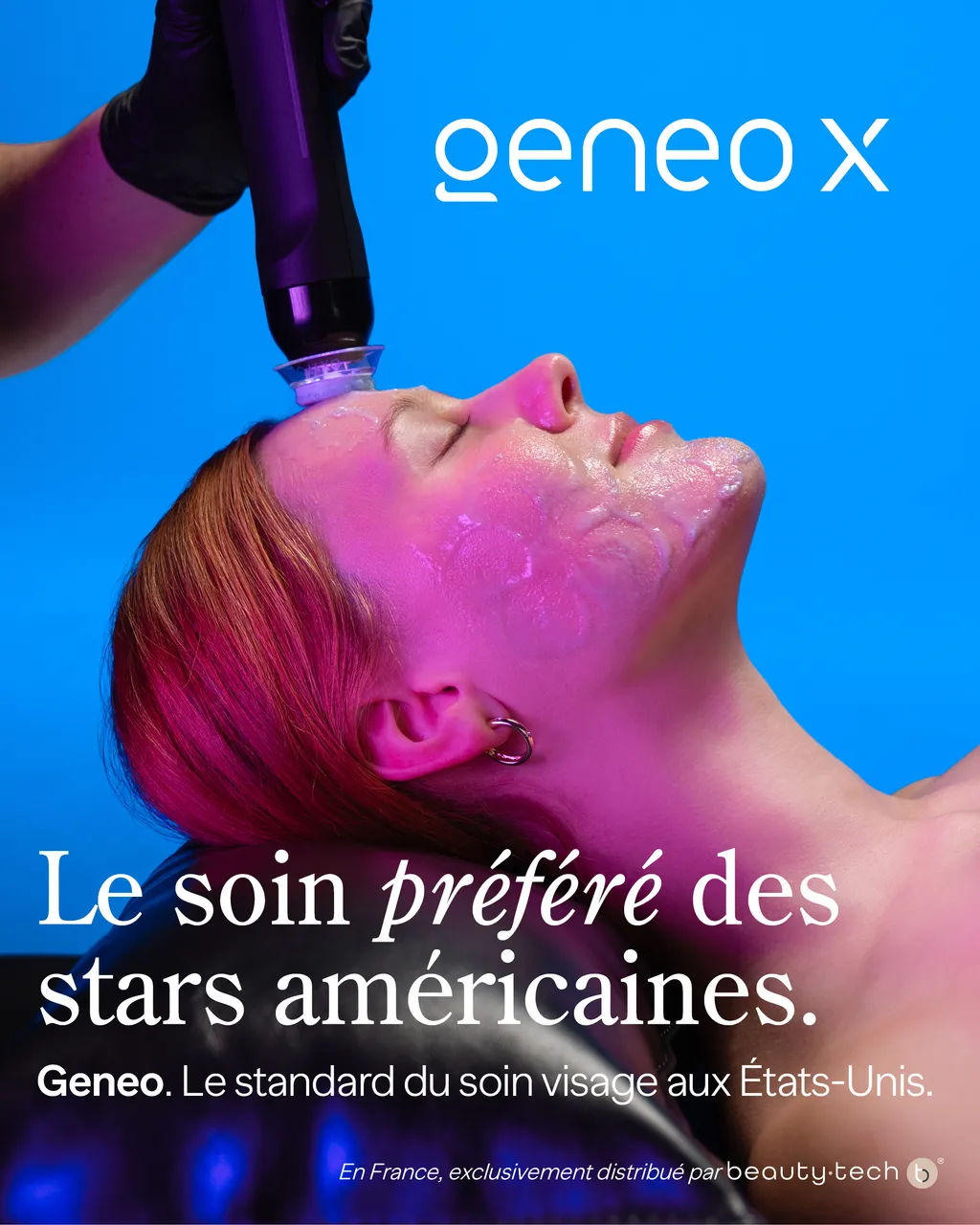 Peau souple et éclatante après Geneo Hydrate